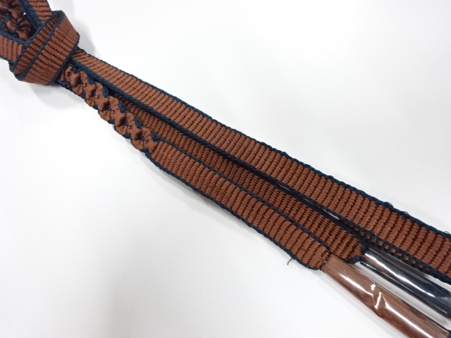 未使用品　正絹　手組帯締め